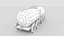 Pacchetto treno cartoon low-poly