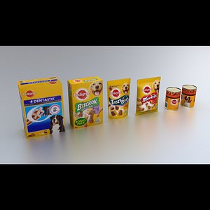 pedigree product 3d max