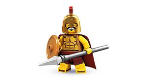 Lego Minifig - 8684-2 Spartan Warrior M