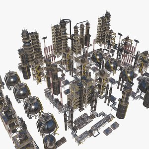 3D model nuclear refinery big