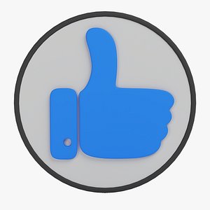 3D Like Icon