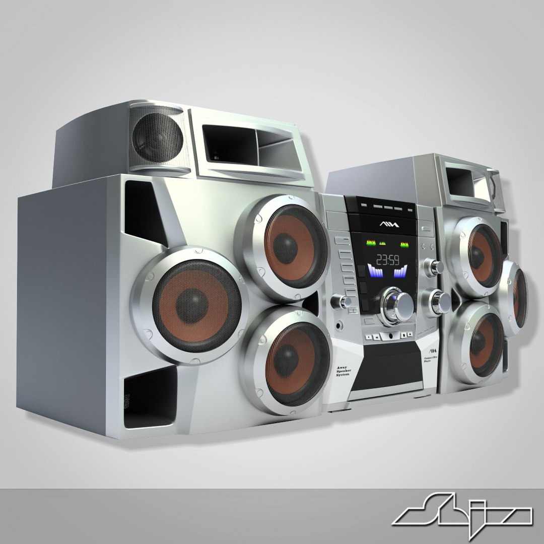 3d Max Music Center Aiwa Jax