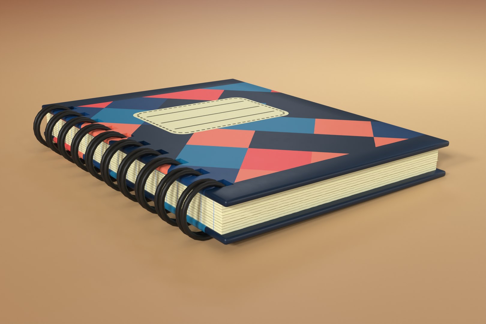 3D Notebook Model - TurboSquid 1791677