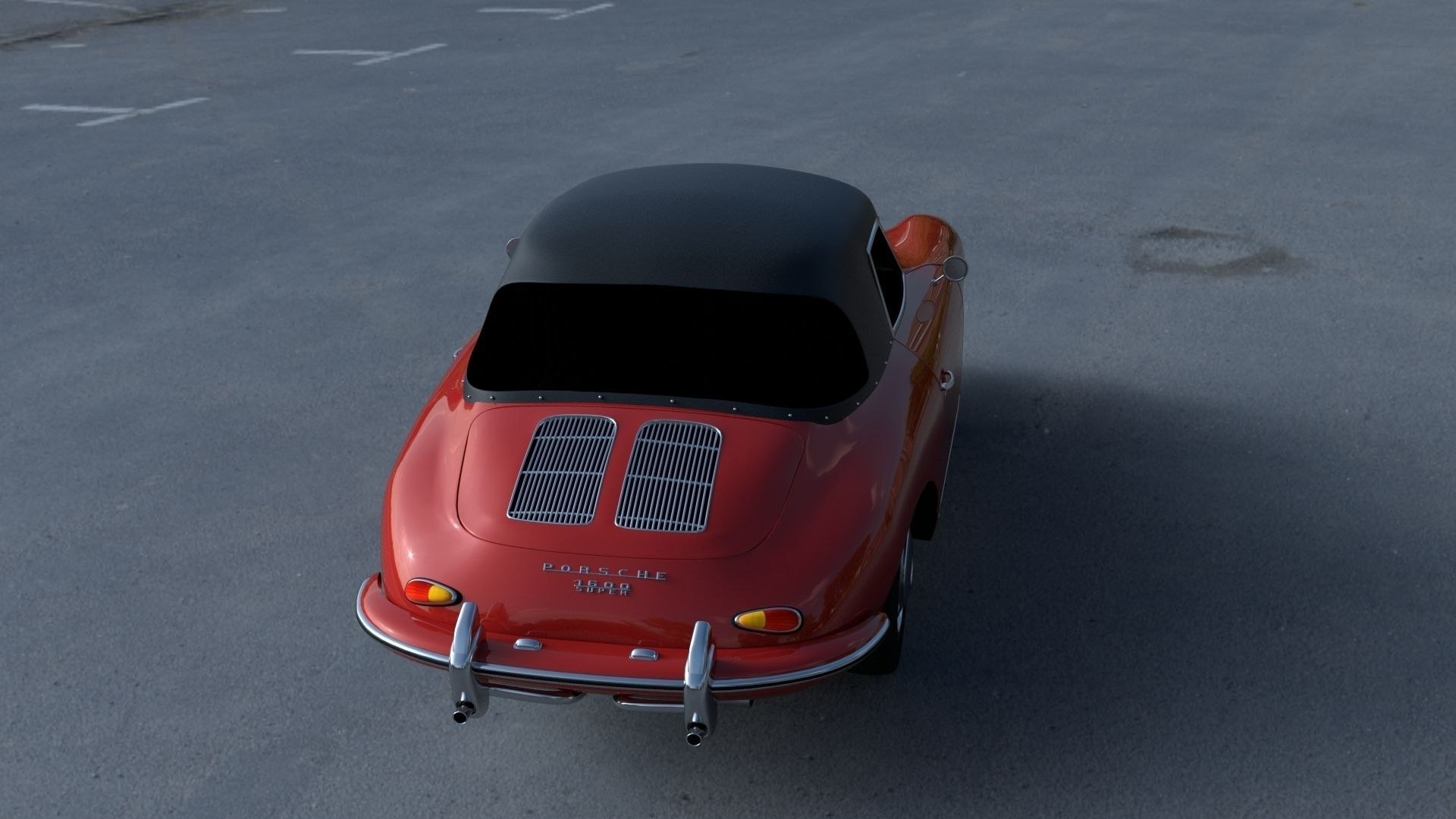 Obj Porsche 356 Hdri