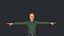Dwight D Eisenhower Personagem 3D hiper-realista de corpo inteiro totalmente equipado
