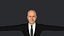 Dwight D Eisenhower Personagem 3D hiper-realista de corpo inteiro totalmente equipado