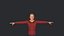 Dwight D Eisenhower Personagem 3D hiper-realista de corpo inteiro totalmente equipado