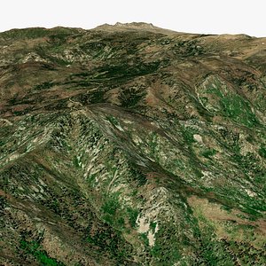 Mount Graham Graham County State of Arizona United States 3D model