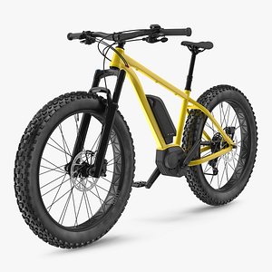 3D electric fat bike generic model