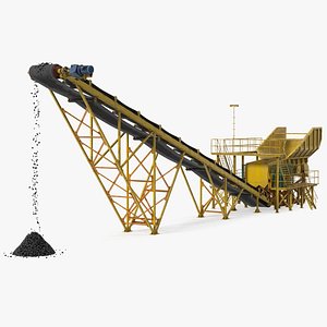Stone Crusher Machine with Coal
