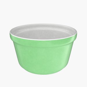 Ramekin Green 3D model
