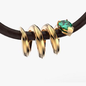 High jewelry Snake necklace 2025 P23 3D print model 3D model