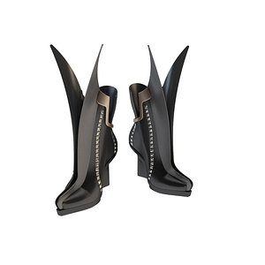 3D model ankle boot