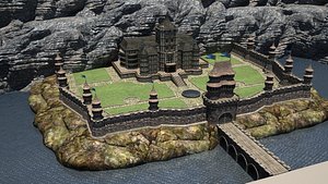 castle gothic obj