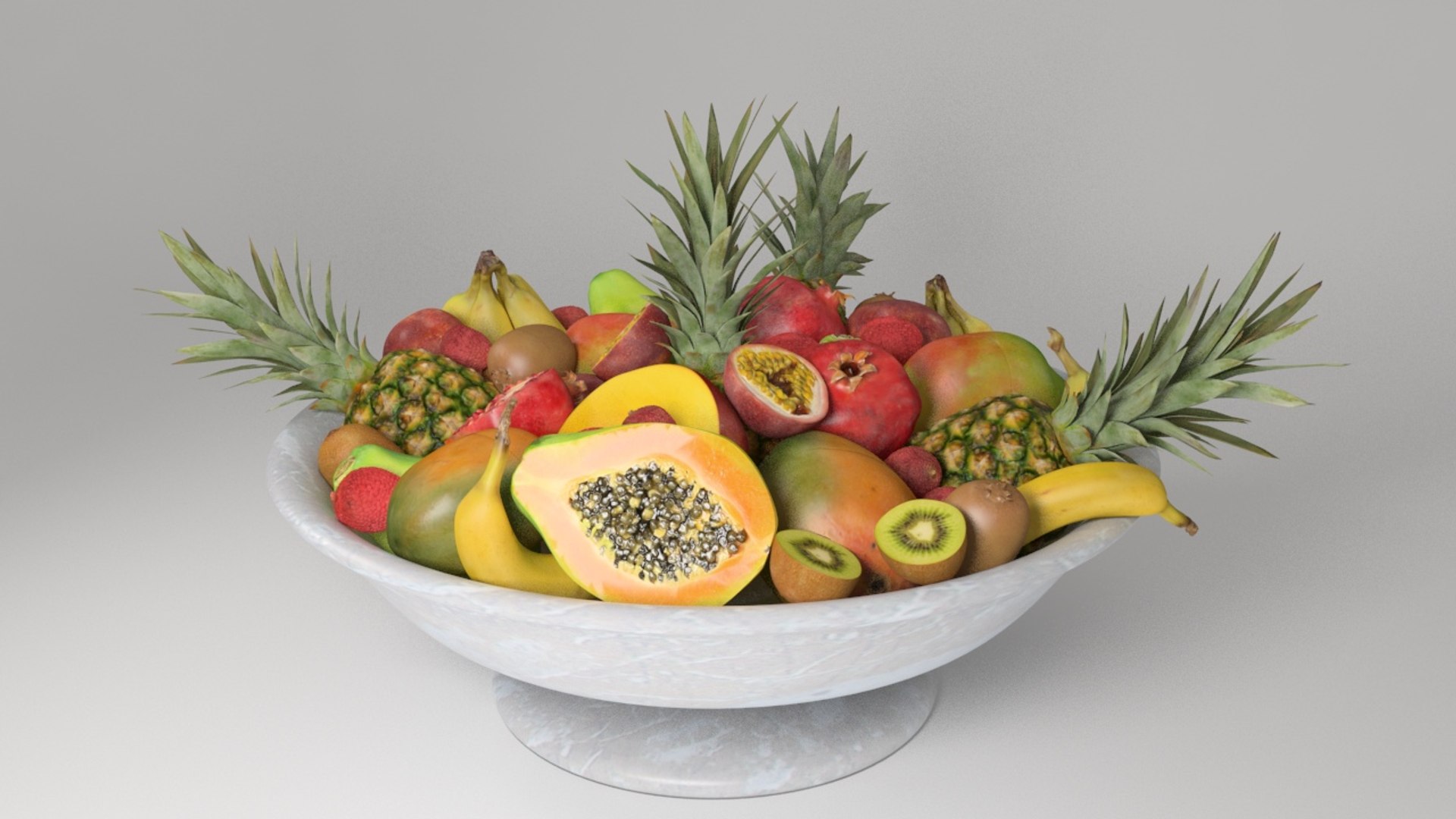 3D Real Fruits https://p.turbosquid.com/ts-thumb/pN/tilXHs/1r/vpmarblebowlexoticfruitsvray/jpg/1695486192/1920x1080/fit_q87/2d934d29cd988cbc7ca460d9c5e64c61ac16be1a/vpmarblebowlexoticfruitsvray.jpg