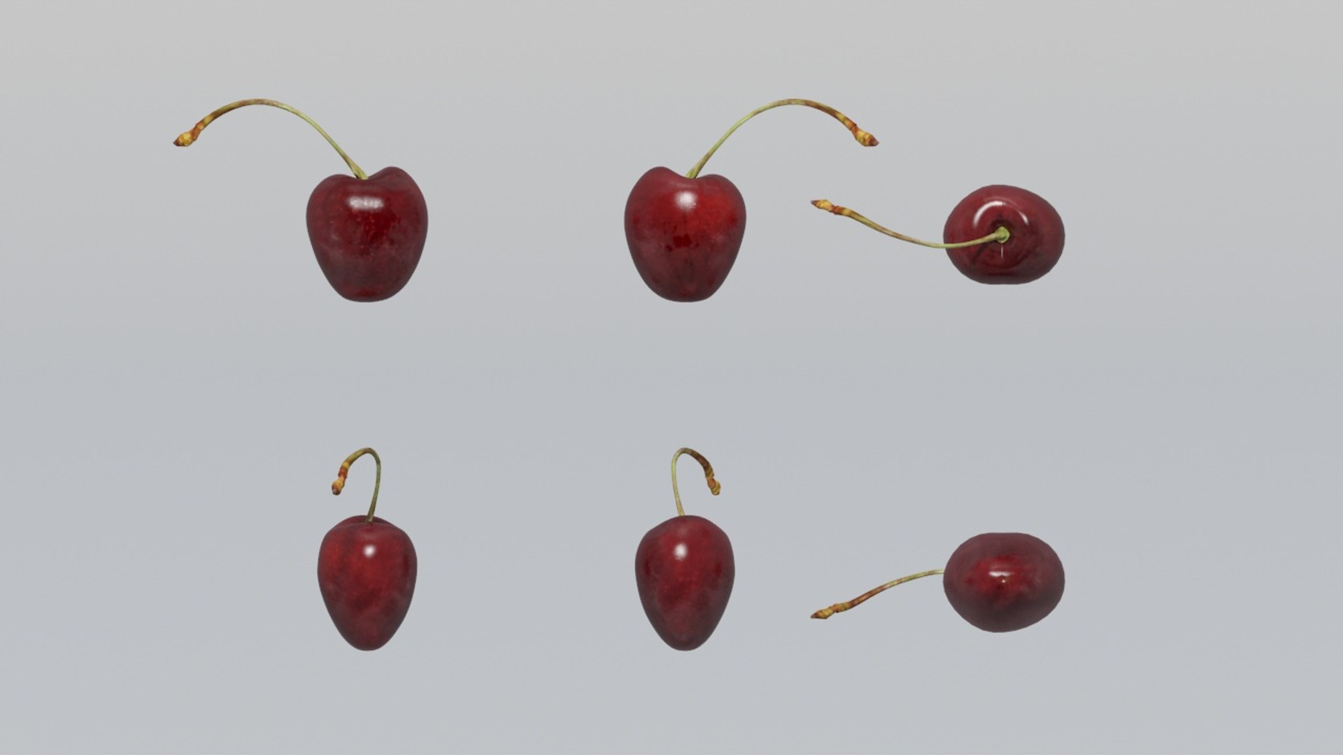 3D Real Fruits https://p.turbosquid.com/ts-thumb/pN/tilXHs/9g/vpcherryv3allsides/jpg/1695486260/1920x1080/fit_q87/a4acf56ee937ca54c4c6cb5e0c4c7139f53a8c71/vpcherryv3allsides.jpg
