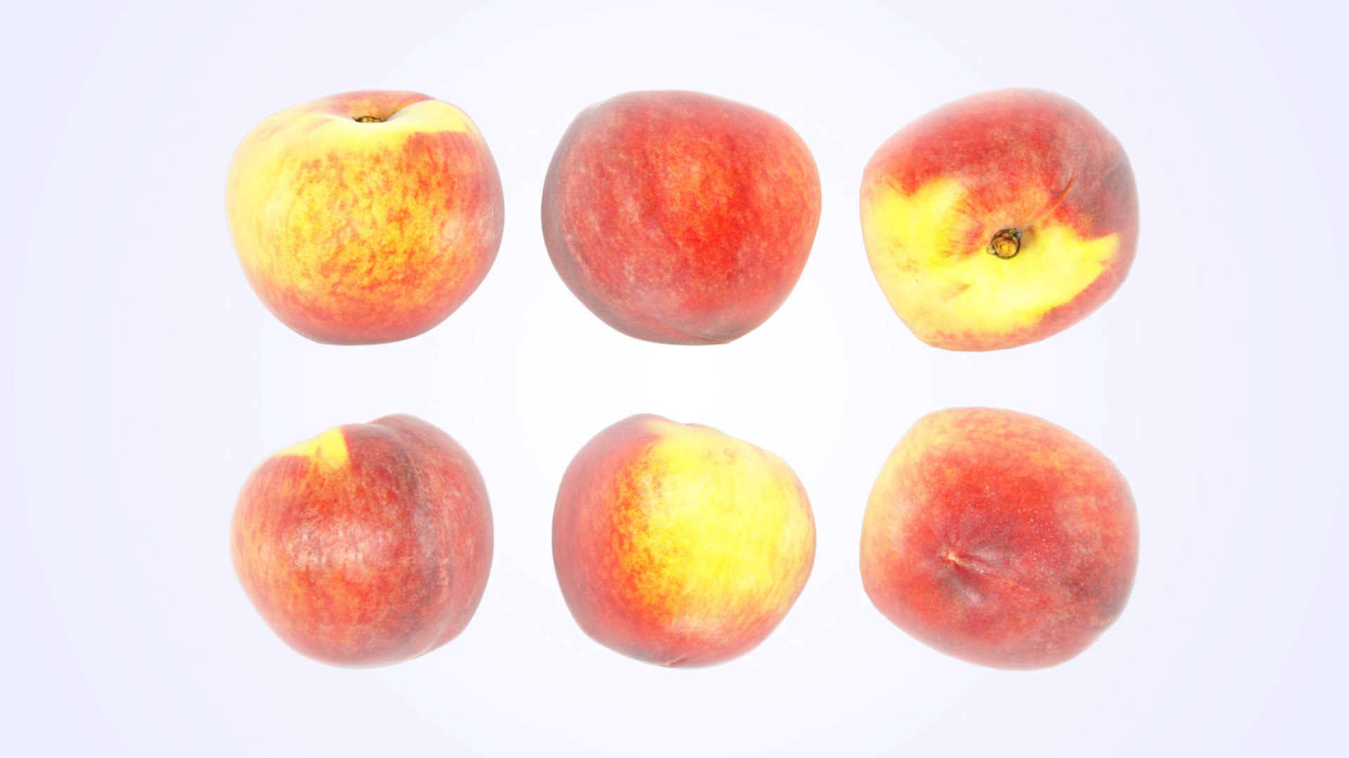 3D Real Fruits https://p.turbosquid.com/ts-thumb/pN/tilXHs/G9/vppeachv1allsides/jpg/1695486334/1920x1080/fit_q87/d8f8c21bd24ef70805b8dbf784da42e9be1f1a1f/vppeachv1allsides.jpg