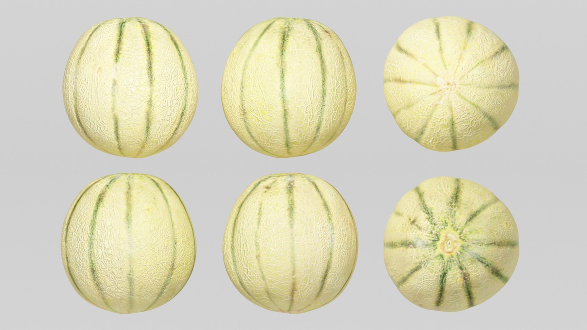 3D Real Fruits https://p.turbosquid.com/ts-thumb/pN/tilXHs/Mo/vpcantaloupemelonv1allsides/jpg/1695486252/1920x1080/fit_q87/9fa2269cb2a830d9190329b3f676f03cf1ed4f3f/vpcantaloupemelonv1allsides.jpg