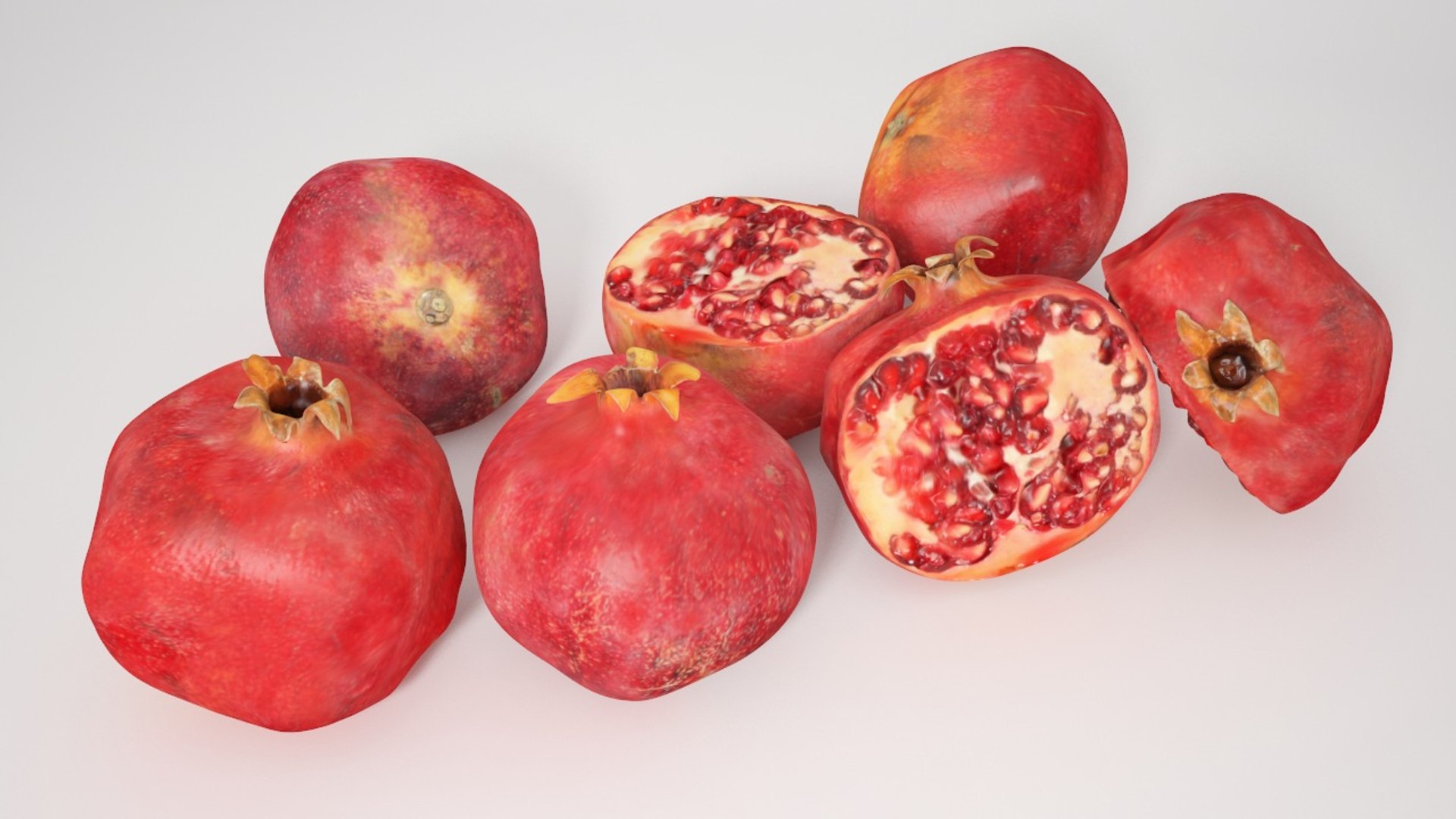 3D Real Fruits https://p.turbosquid.com/ts-thumb/pN/tilXHs/Sz/vppomegranate01b/jpg/1695486318/1920x1080/fit_q87/ef9df931a9e07be5ddf15c4ffcbef1db94a8b067/vppomegranate01b.jpg