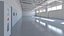 Empty Base Laboratory Interior 2 3D model