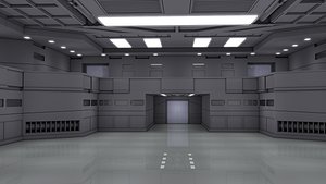 Sci Fi  Interior Apartment model