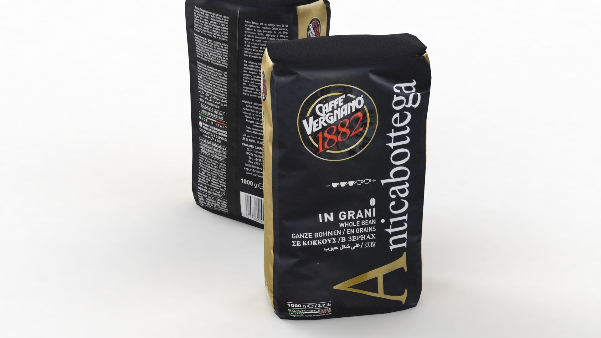 Cafe Vergnano Caffu00e8 Vergnano 1882 Espresso Crema 800 Coffee