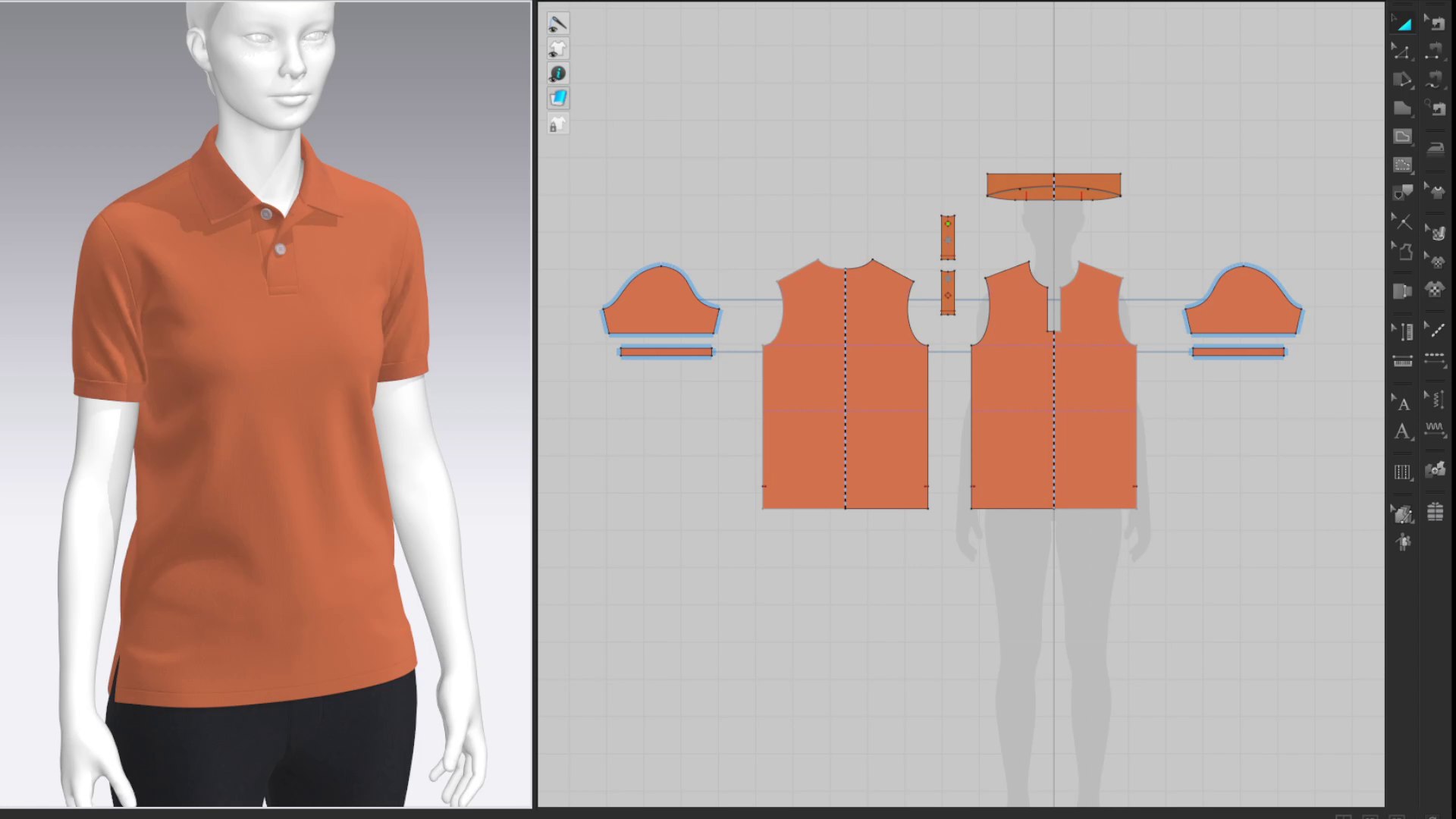 3D Women Polo Shirt 1 - TurboSquid 2056941