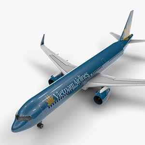 a321 neo arilines 3D