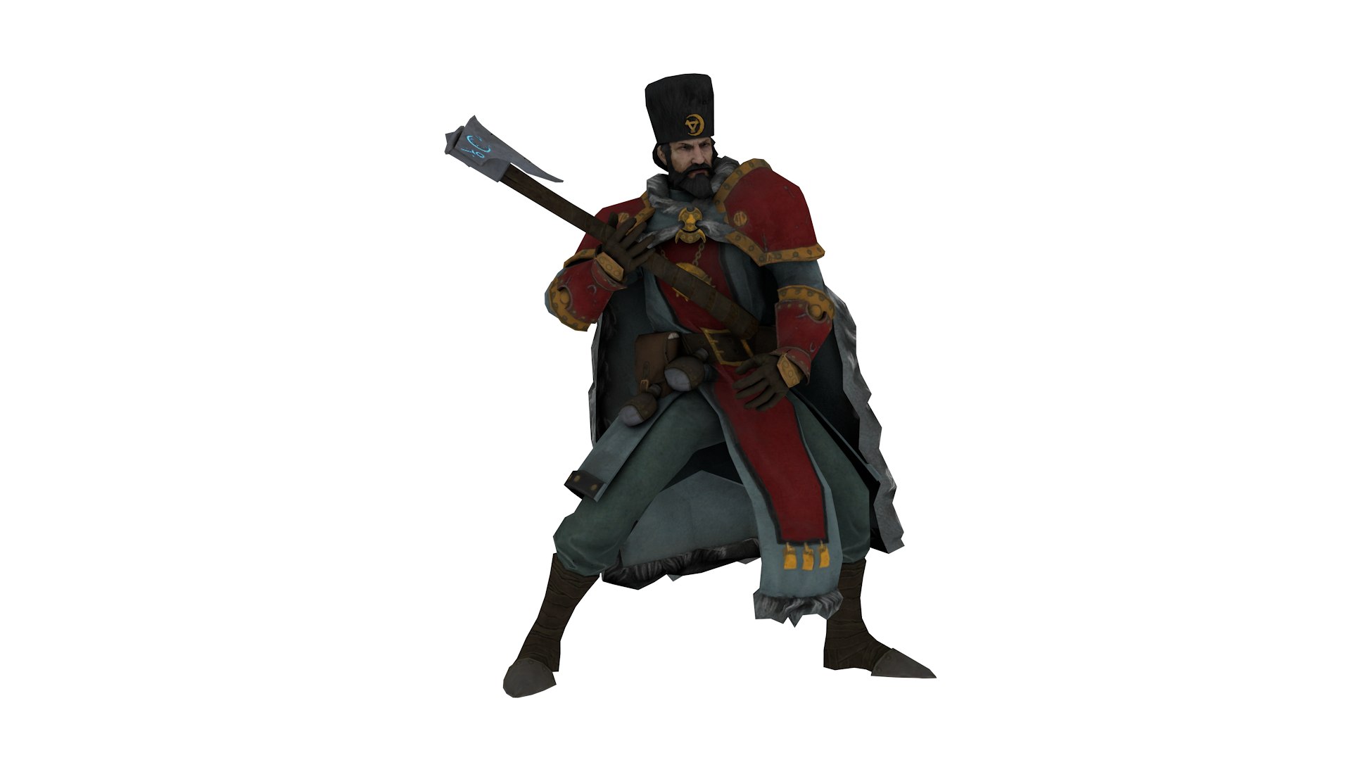 Steampunk Royal Guard Model - TurboSquid 2395628