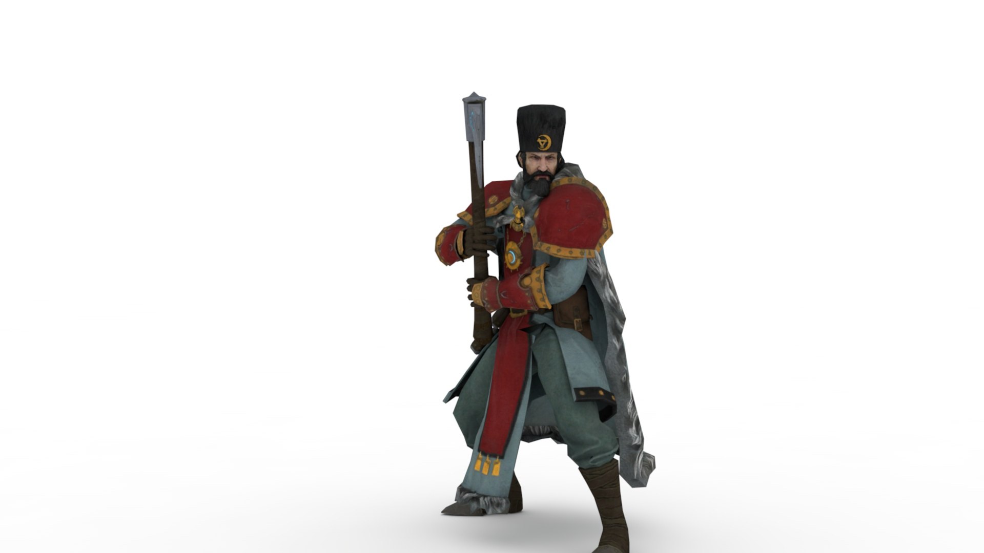 Steampunk Royal Guard Model - TurboSquid 2395628