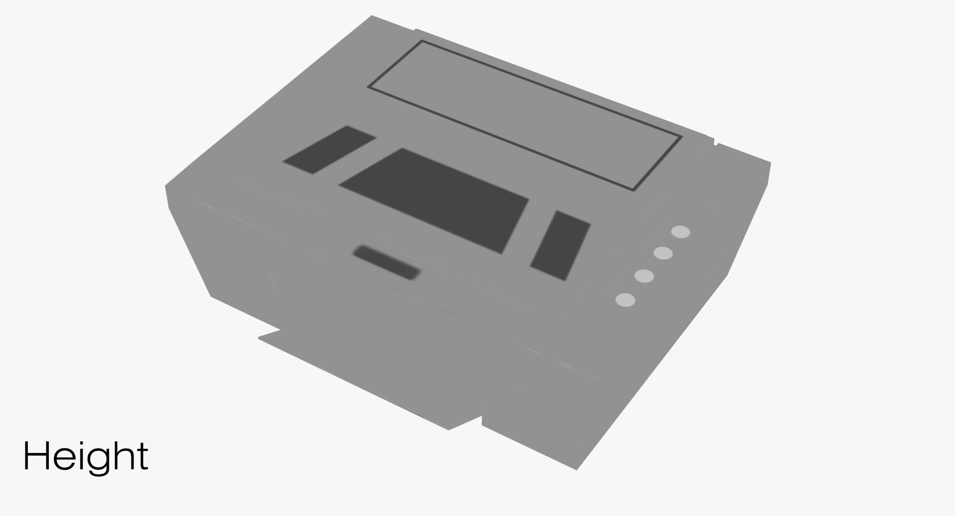 Free printer - model - TurboSquid 1308110