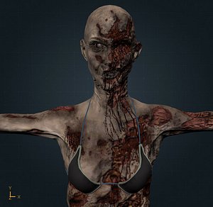 3d model hq woman