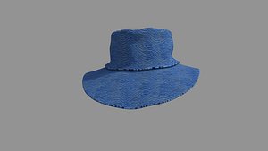 Scarf - High Neck Collar 3D model