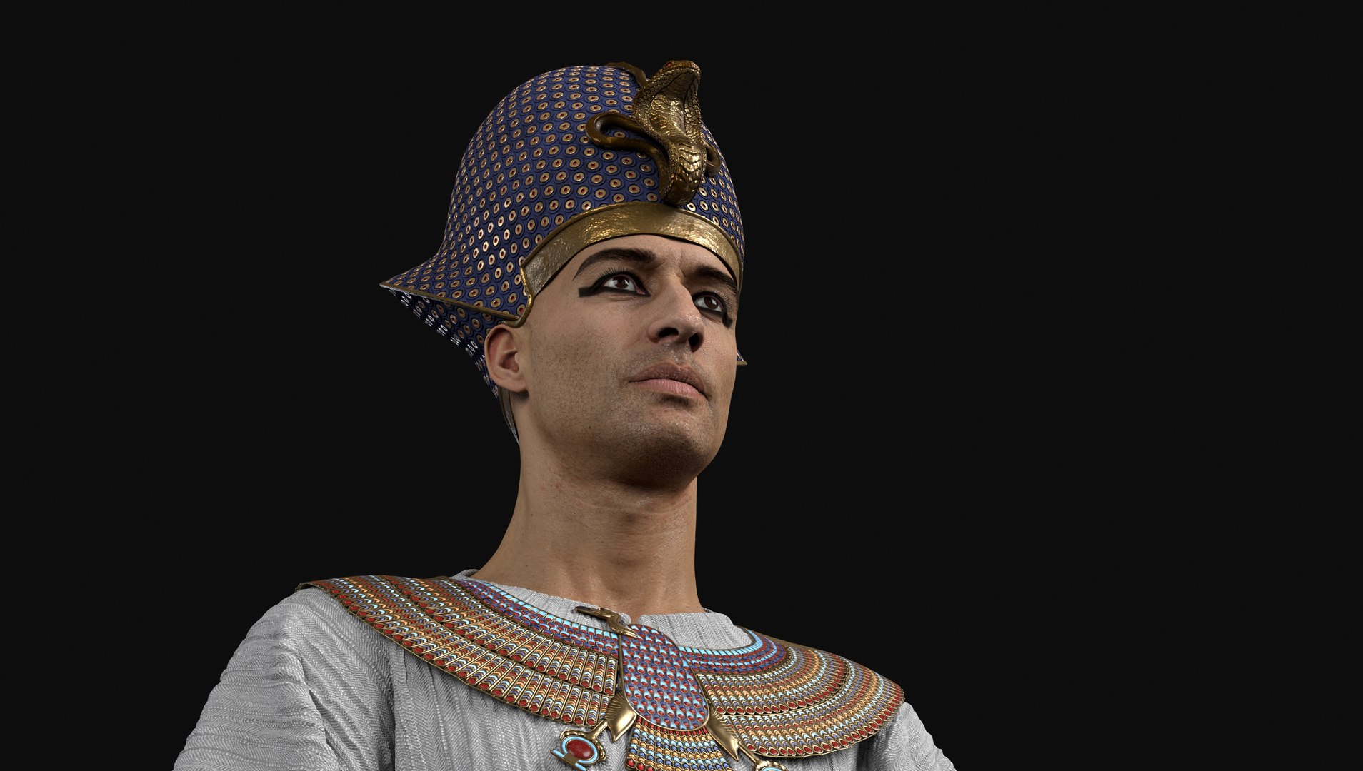 3D pharaoh model - TurboSquid 1284973