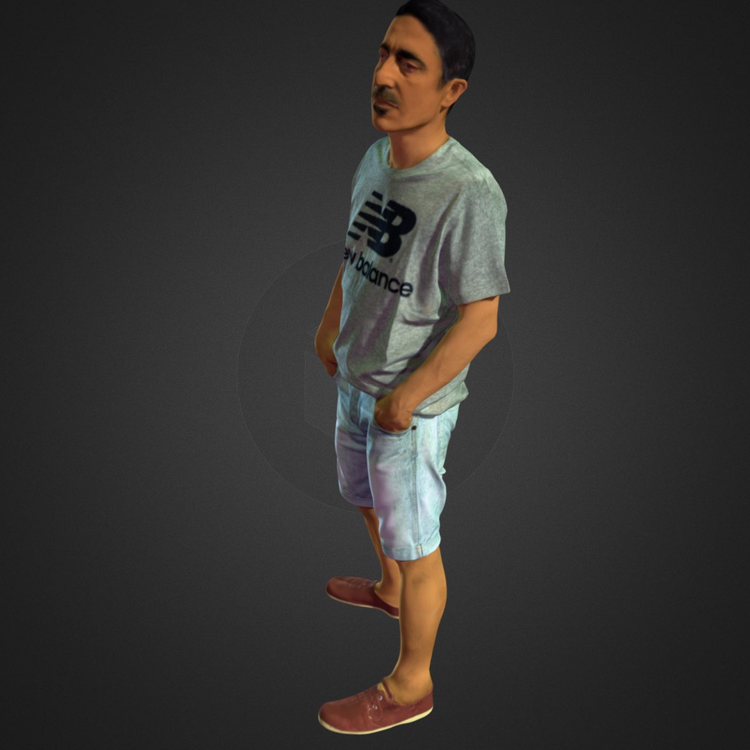 3d Little Man