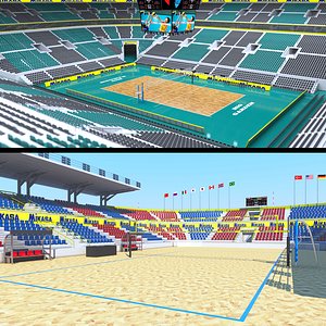Volleyball Stadiums Collection