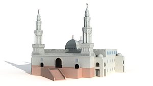 3D model masjid al qiblatayn