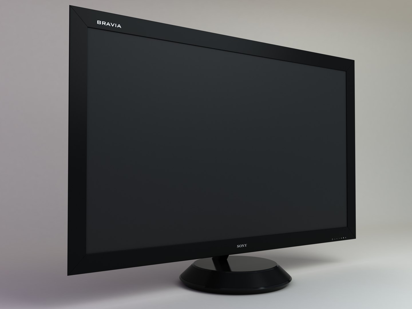 Sony Bravia Kdl-40zx1 Tv 3d Model