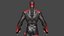 Dare Devil Low-poly 3D model