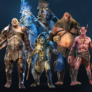 Creature pack 01 model