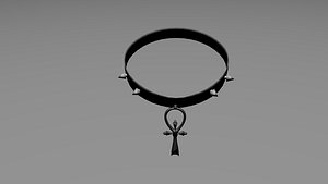 blend ankh collar choker