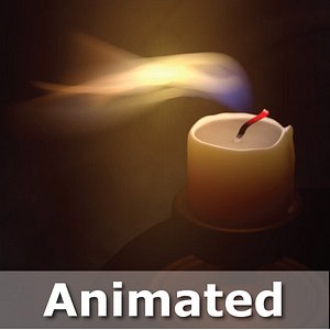 cinema4d candle animation