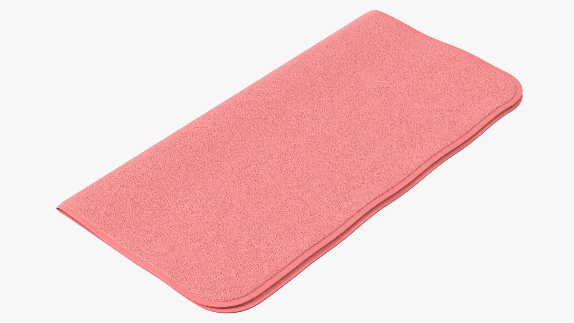 Polishing Cloth Folded in Half 3D model preview