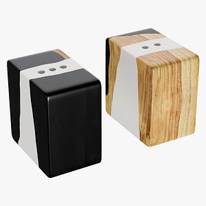Malcolm Petrified Wood Salt And Pepper