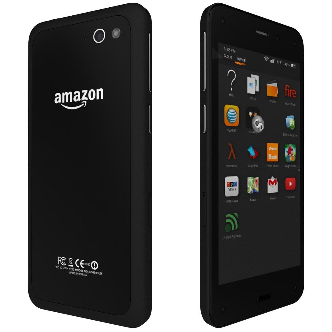 3d model amazon phone