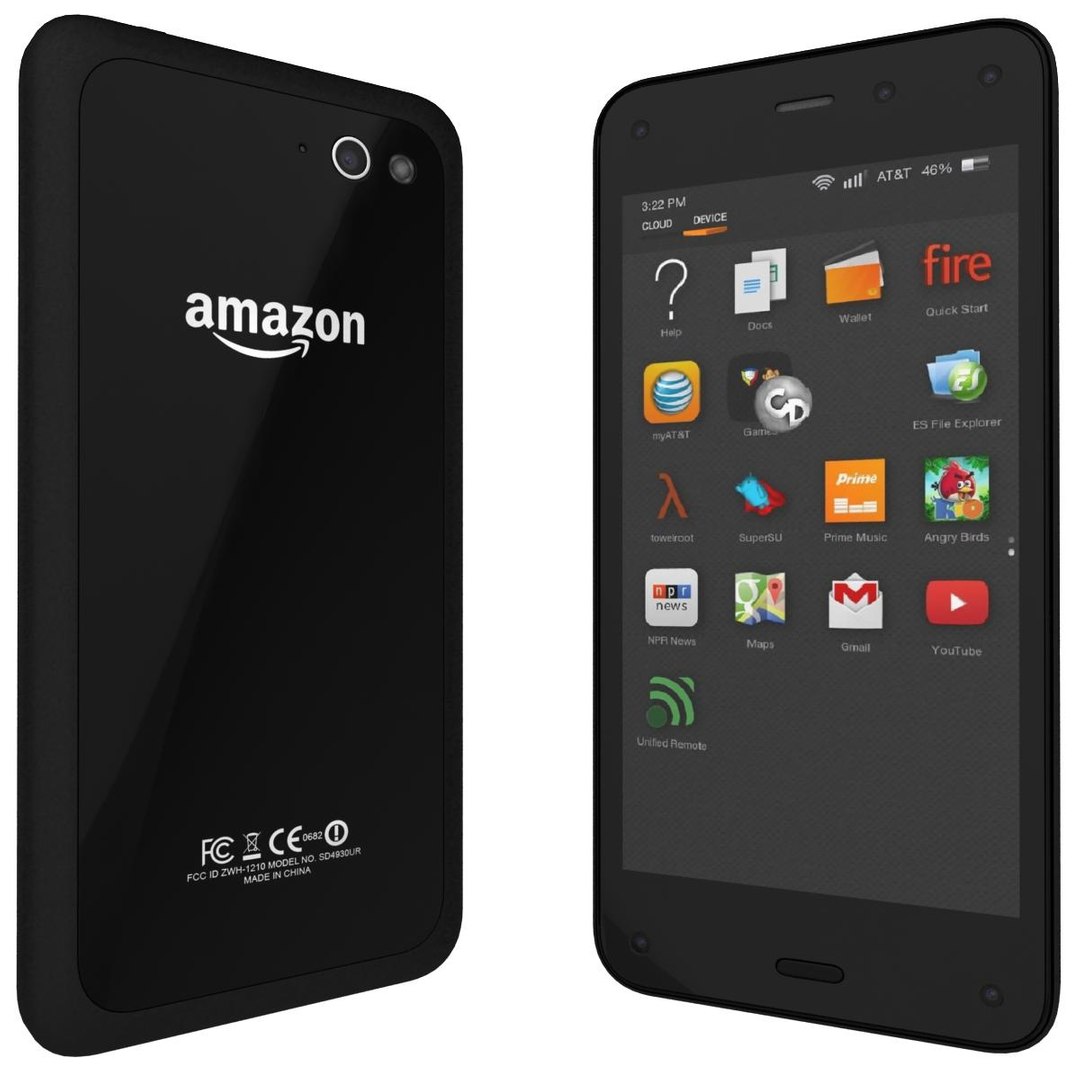 3d model amazon phone