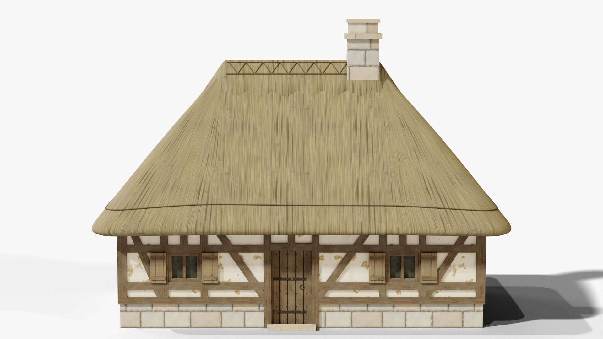 Medieval Thatched Cottage - Game Ready PBR model https://p.turbosquid.com/ts-thumb/pO/nqevEP/TS/05_thatchedcottage_05_front/jpg/1791625600/1920x1080/fit_q87/c576294d0b0420f6705cb5588960b6f14f2f4cbe/05_thatchedcottage_05_front.jpg