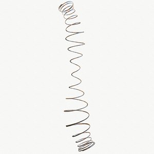 metal spiral spring 3D model