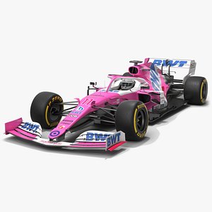 3D racing point f1 rp20 model