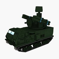 Low Poly Green Crotale NG